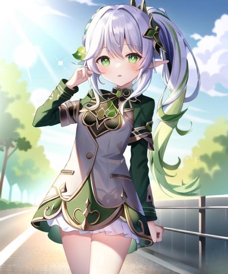 02023-1715100285-masterpiece , best quality,nahida(genshin impact) ,1girl , small breast,long hair ,side ponytail, hair ornament , white hair , g.png